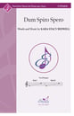 Dum Spiro Spero Two-Part choral sheet music cover